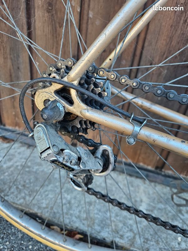Vélo de course vintage Jacques Anquetil années 70 (image 8)