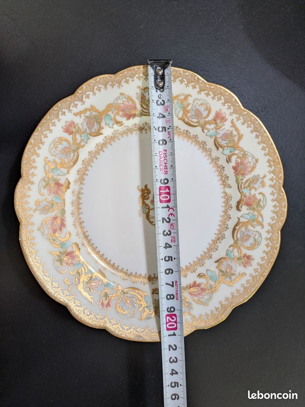 6 assiettes à dessert Haviland (image 3)