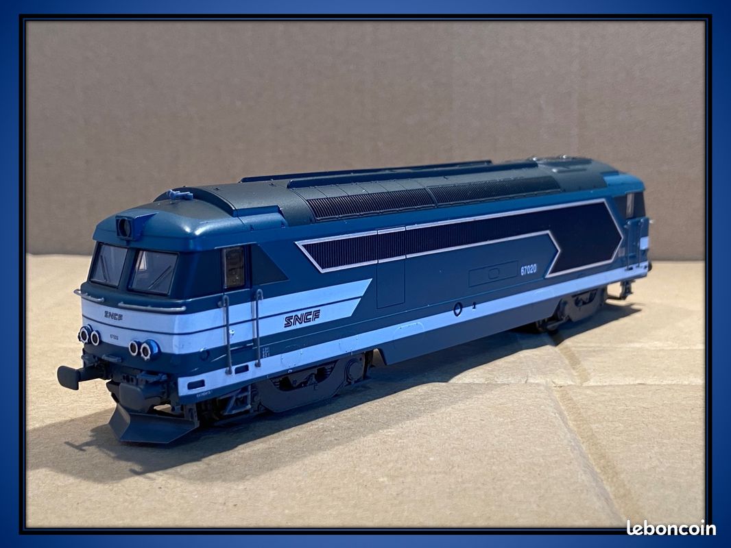 Locomotive Lima BB 67200 INFRA HO 1/87 SNCF - Occasion