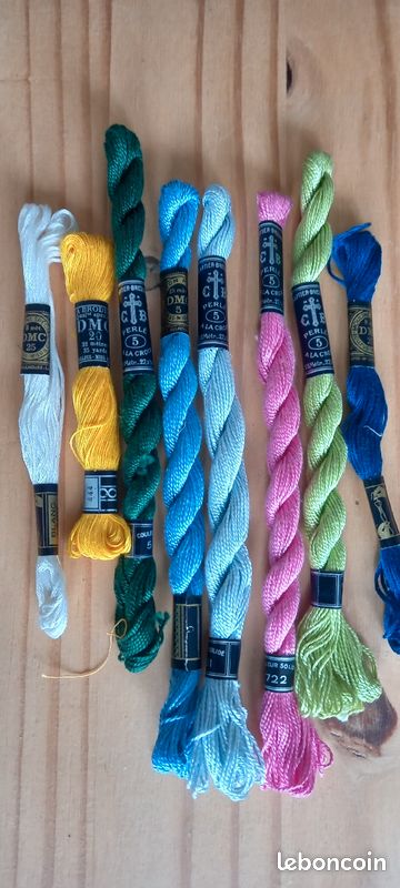 Fil pour broderie enchevêtrement couture (image 1)