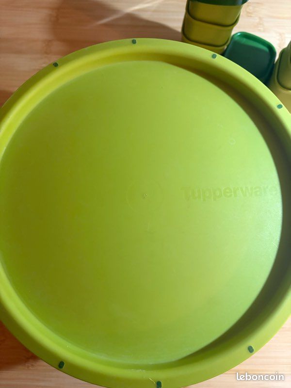 Lot De 8 Gobelets Tupperware Micro Vap – Vert – Avec Couvercles – Neufs