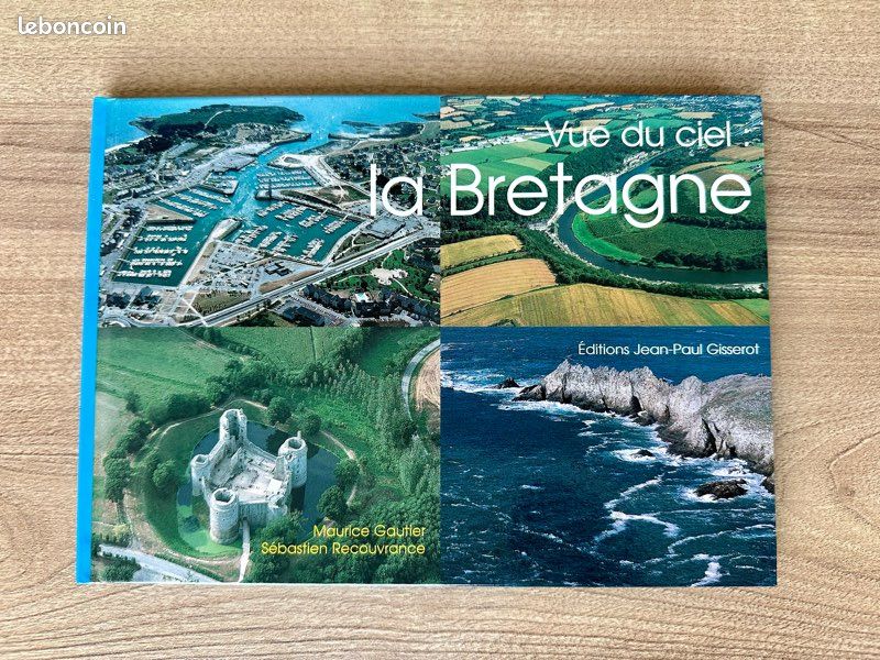 Vue du ciel, la Bretagne (image 1)