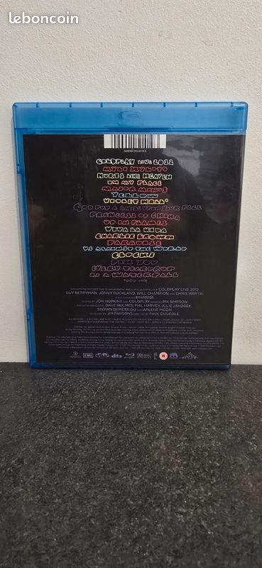 Bluray COLDPLAY LIVE 2012 (image 2)