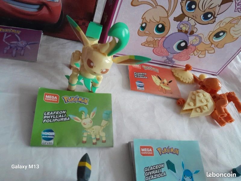 Lot Méga Construx Pokémon Evoli et ses évolutions (image 4)