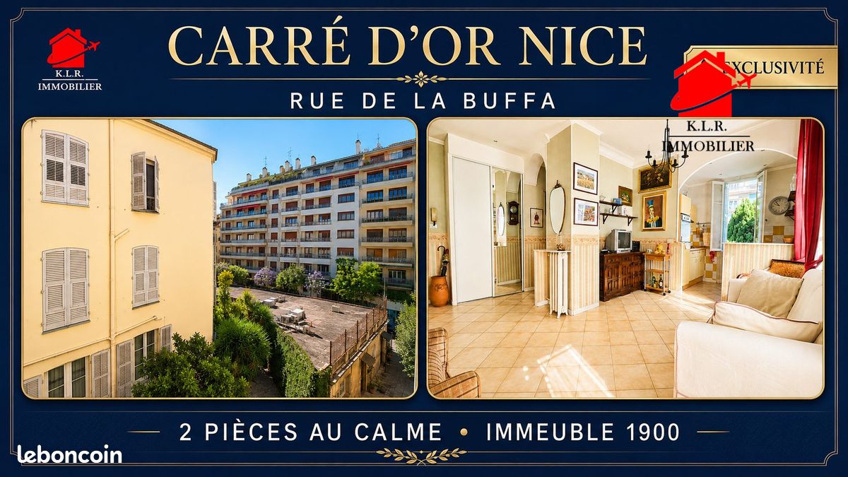 Appartement 2 pièces 44 m² · à Nice · 44 m² · 283 500 €
