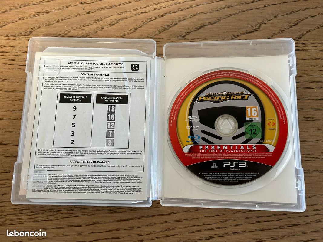 MotorStorm Pacific Rift Essentials - PS3 - Complet FR - Jeu De Course