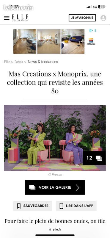 Grand vase Mas Créations pour Monoprix (image 4)