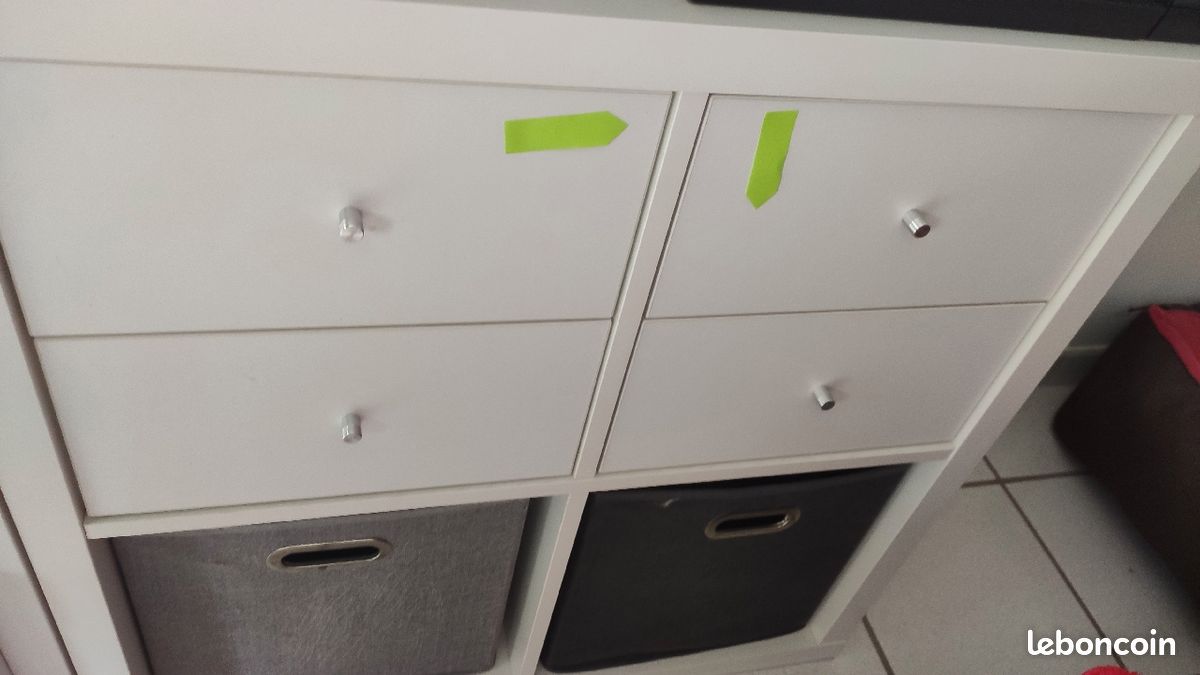 Meuble Ikea a case + tiroirs (image 1)