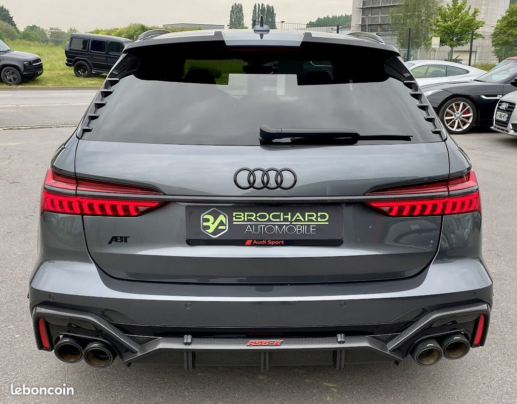 Audi RS6 -R ABT (C8) /4.0l V8 TFSI 740 CH BVA 8 Quattro / 1 of 125 / Immat France / Malus Payé / Full Options (image 4)