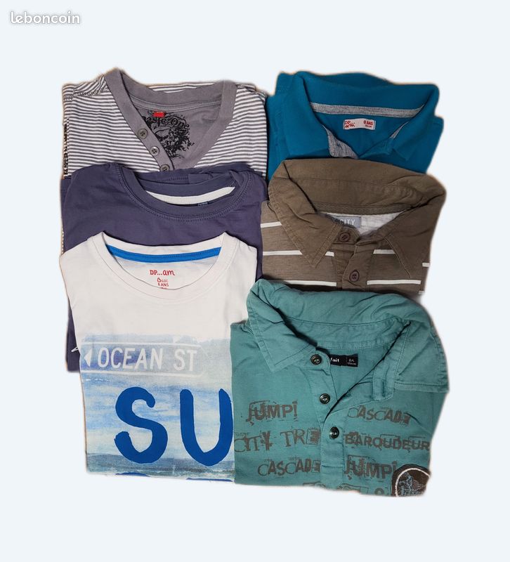 Lots tee shirts garçon 8ans (image 1)