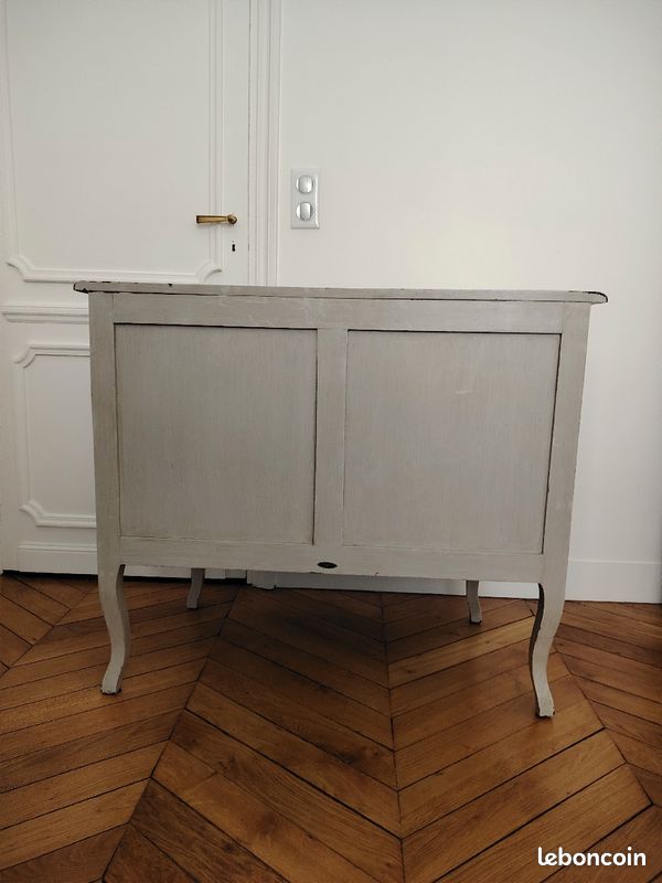 Commode en bois style campagne chic (image 10)