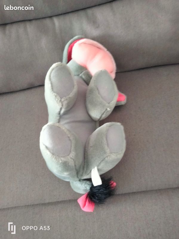 Peluche Ane gris (image 6)