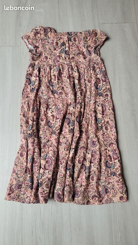 Robe fluide imprimée femme GENTIANE