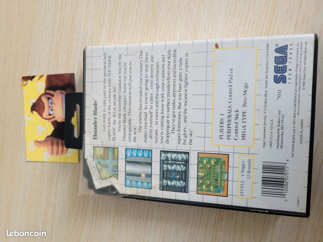 Thunder blade Master System (image 3)