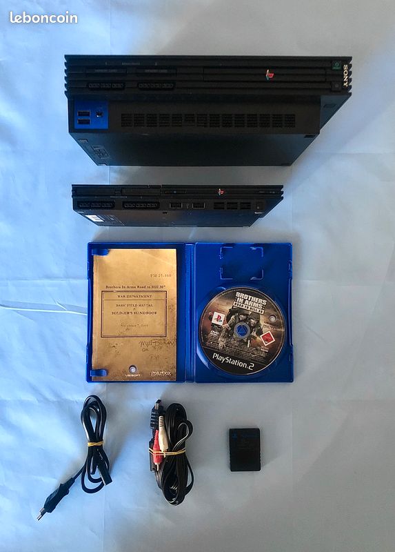 Lot PS2 FAT PS2 Slim Jeu Carte mémoire Consoles