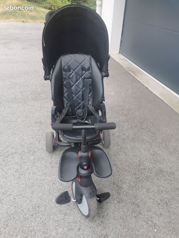 Tricycle smart trike noir evolutif (image 3)