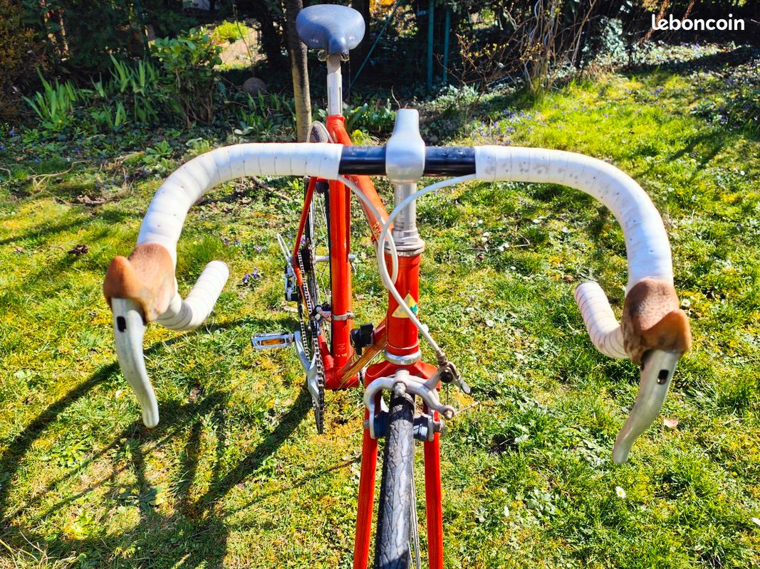 Cadre Vélo De Route Simonetti Vintage - Taille 60 Cm, Couleur Jaune, Roues 700C