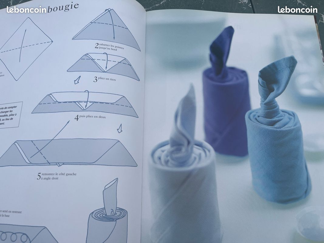 Livre pliage de serviettes (image 2)