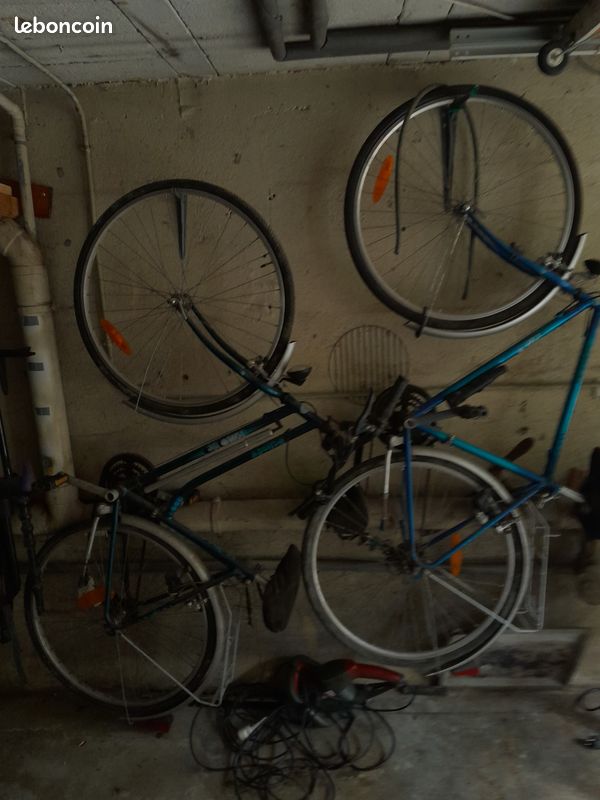 Lot De Cintres De Vélo Homme/femme - Évr Kiprin, Potence Laiton, 1930-50 (Occasion)