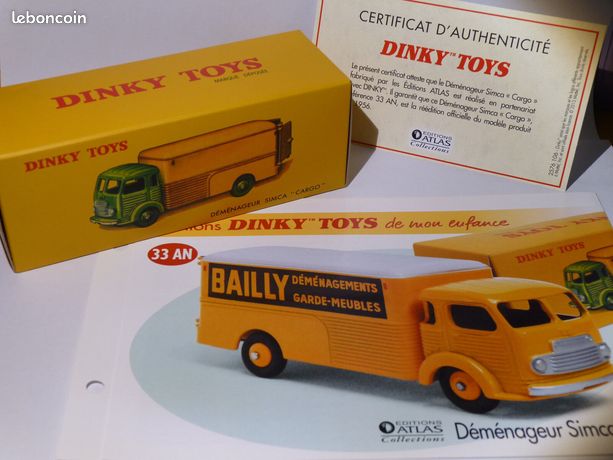 DINKY Simca Cargo Déménageur Bailly 33 AN Diecast Toys France Meccano No Atlas | UK