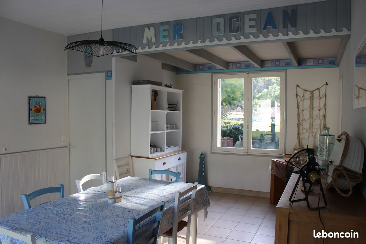 Maison 120m2 630m2 de jardin clos 900m plage Le Rocher (image 4)