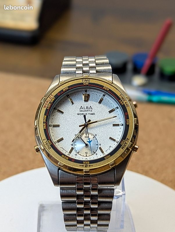 Vintage Alba World Time JDM / Excellent condition / Rare - Montres 