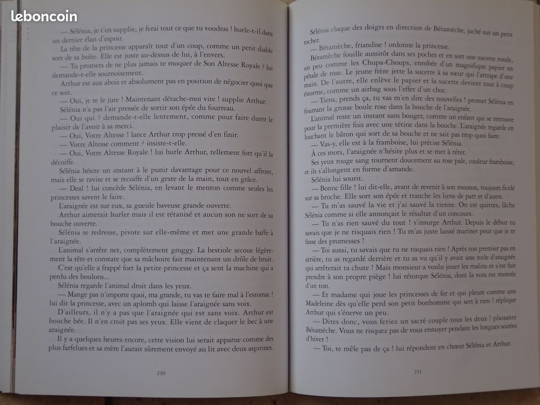 3 livres “Arthur et les Minimoys”, Luc Besson (image 5)