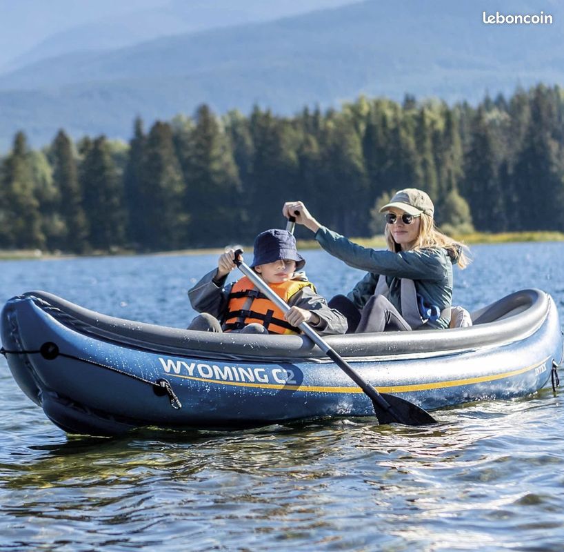✅ [NEUF] Kayak gonflable INTEX - Kit complet - 2 places - 180 kg 🥇 VENDEUR PRO (image 2)