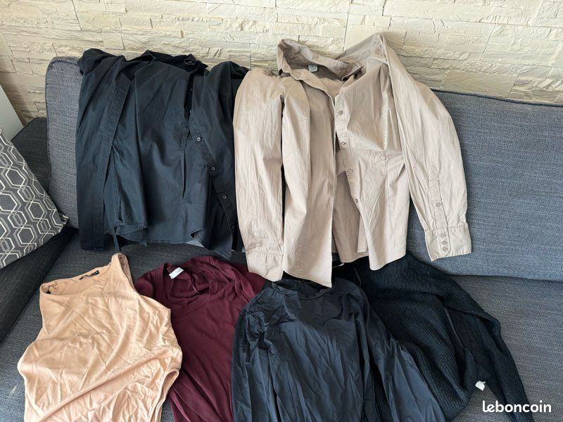 Lot vêtements femmes taille 40/M/L (image 1)