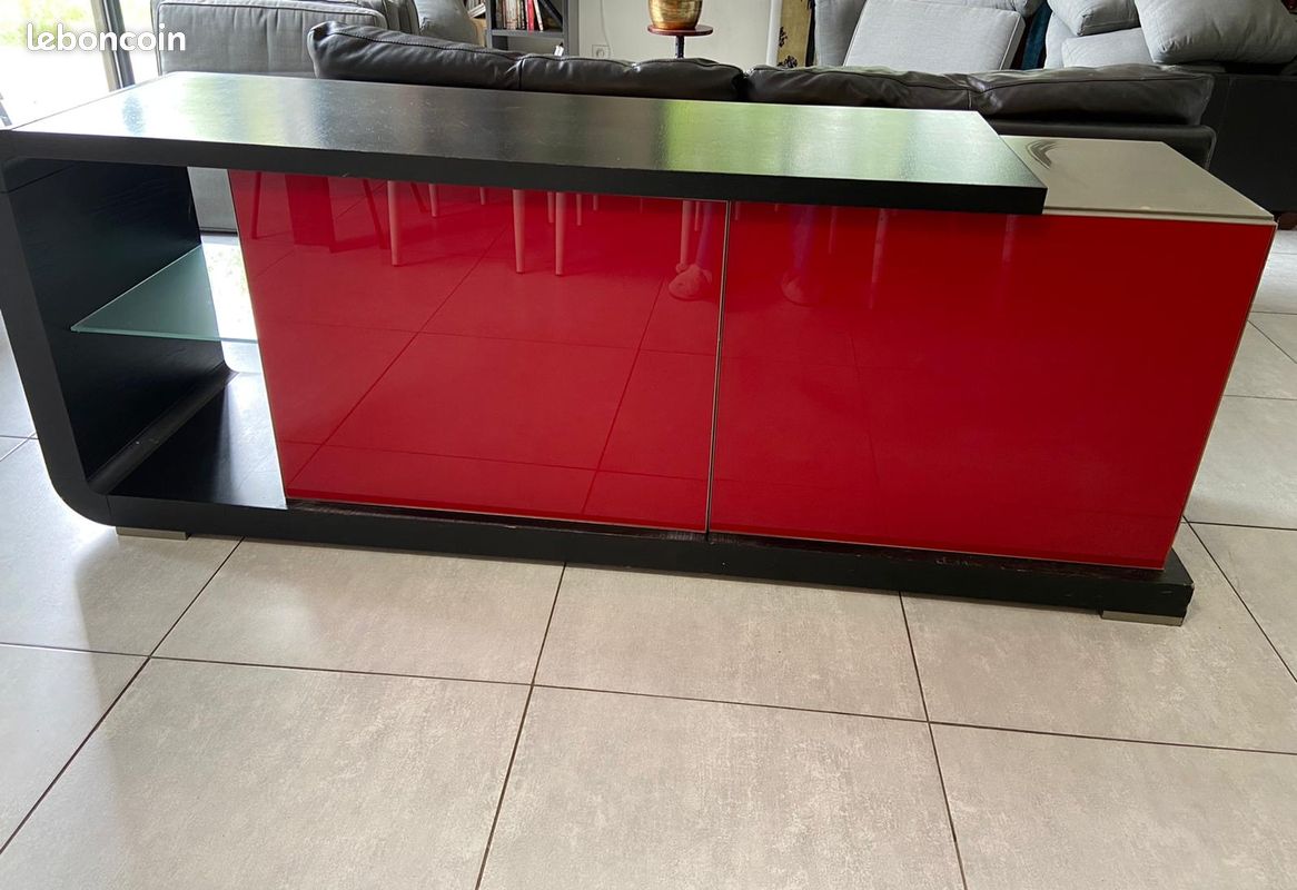 Buffet / Enfilade / Bahut contemporain en chêne massif (image 4)
