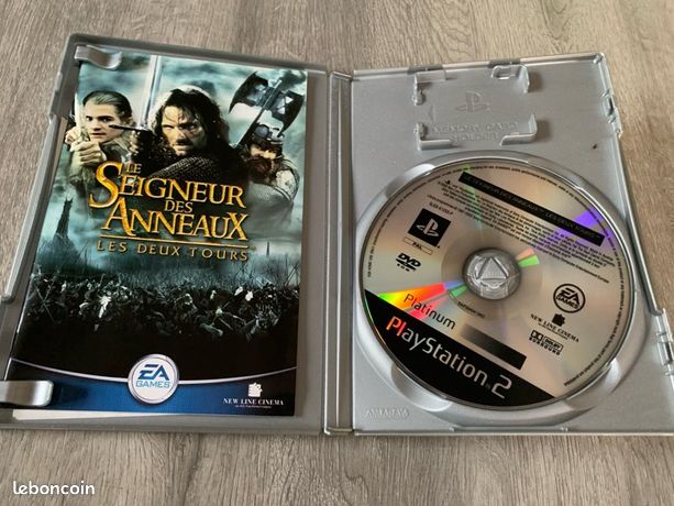 Jeu PS2 Le Seigneur Des Anneaux : Les Deux Tours - Platinum - Bon état - France