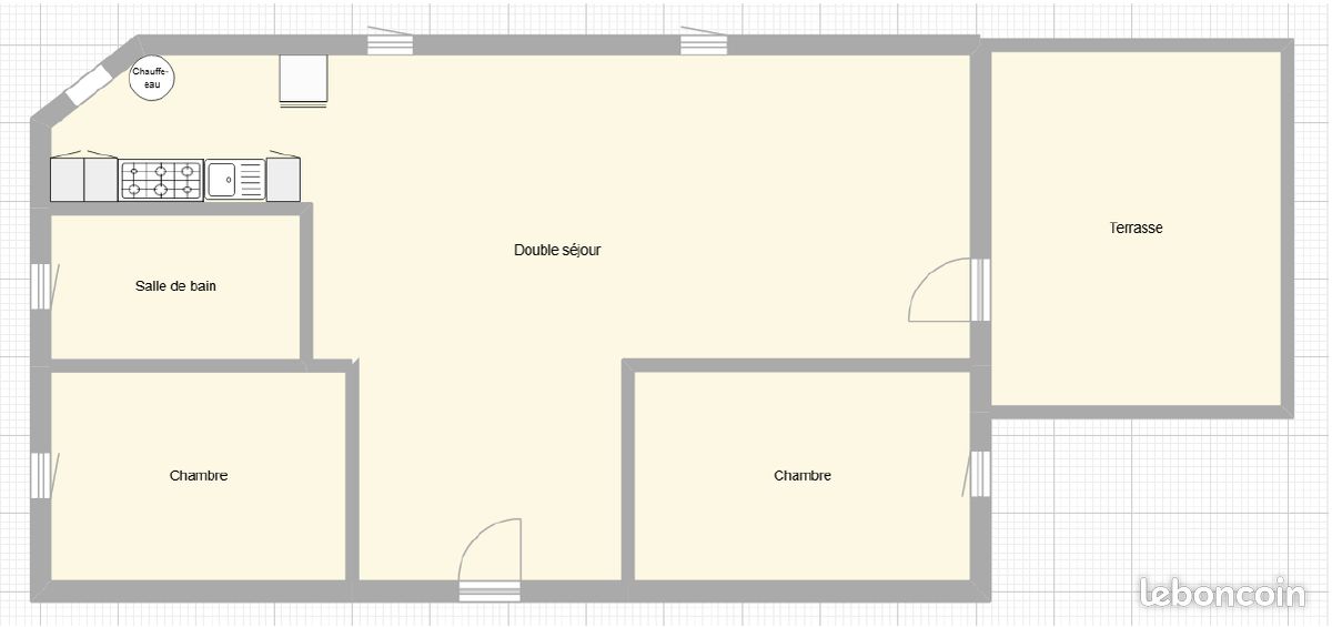 Appartement 4 pièces 76 m² · à Crusnes · 76 m² · 1 050 €/mois