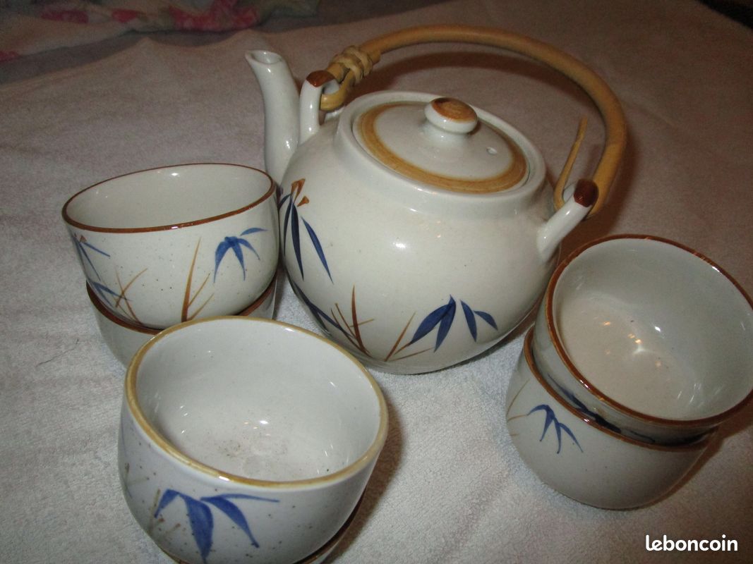 Théière et 6 tasses (image 2)
