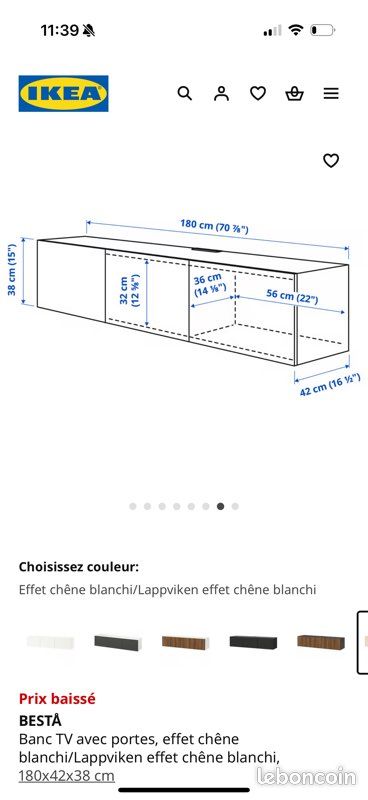 Meuble tv IKEA (image 3)