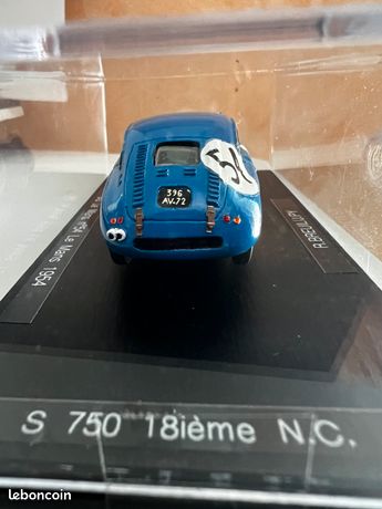 Miniature No SPARK BG Le Mans 1954 #54 – 1/43 GCAM – Édition Limitée 24 Heures