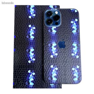 Film de protection personnalisation arrière hydrogel décoration graphisme iPhone Samsung (image 2)