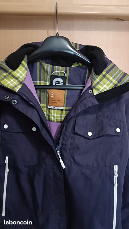 Ensemble Fusalp Taille 38 Blanc - Vêtement De Ski Vintage