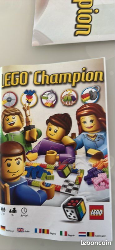 Jeu société Lego champion 3861 complet Jeux Jouets