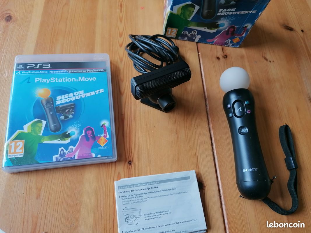 Sony PlayStation 3- PlayStation Move - Pack Découverte- Bon