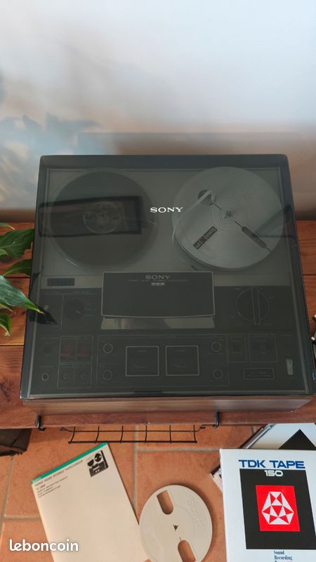 Magnétophone à Bande Sony TC-366 Vintage 1970 – à Réviser, Pièces Pour Collectionneur