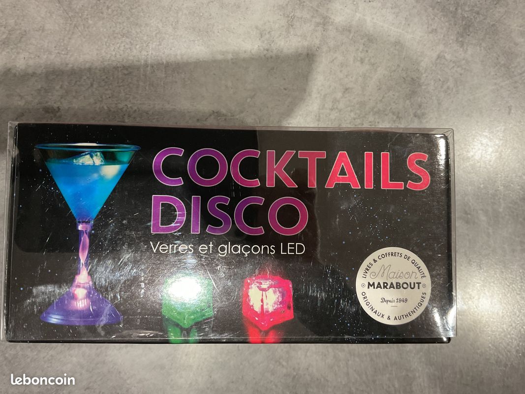 Verres et glaçons led (image 1)