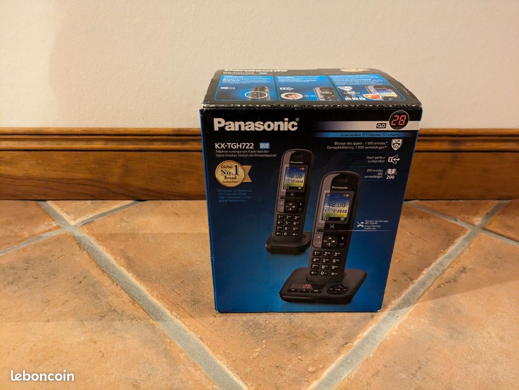 Téléphone DECT Panasonic (image 1)