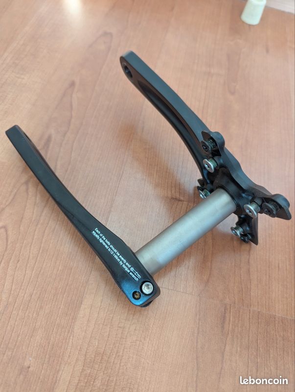 Pédalier Vintage Shimano 600 - 170 Mm, 130 BCD, Pour BMX Ancien Ou Vélo