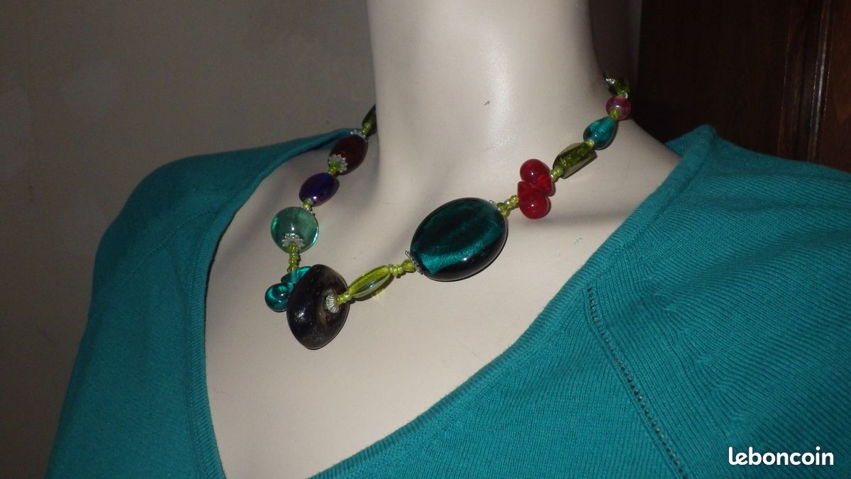 Collier pierres MIOU47 (image 2)