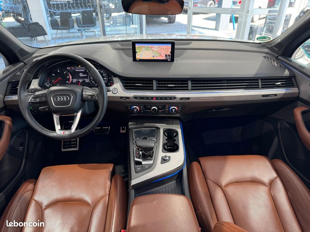 Audi Q7 V6 3.0 TDI 272CH - QUATTRO SLINE - TIPTONIC8 - RADAR ET CAMERA (image 20)