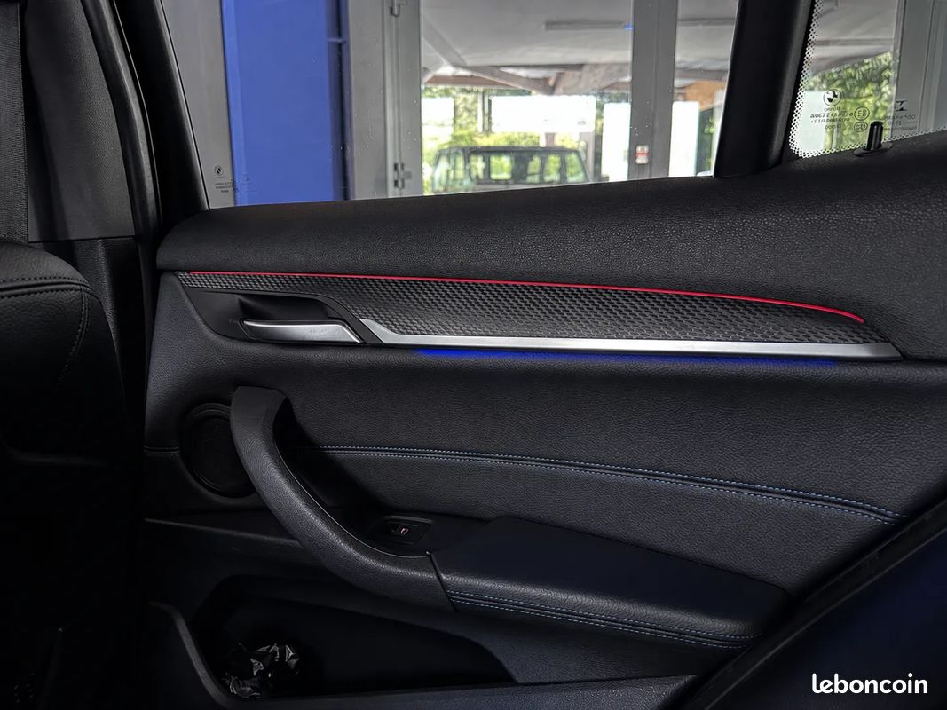 BMW X2 18D 150 cv M Sport - sDrive - Origine France - Pack M - CarPlay - Eclairage d'ambiance - Caméra de recul - Sièges chauffants - JA 19" - Suivi complet (image 14)