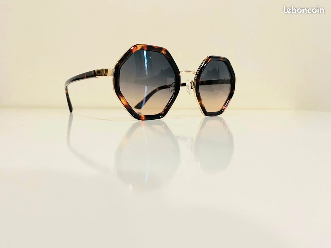 Indice Uv Lunettes Categorie Lunette De Soleil Hexagonale Mixte