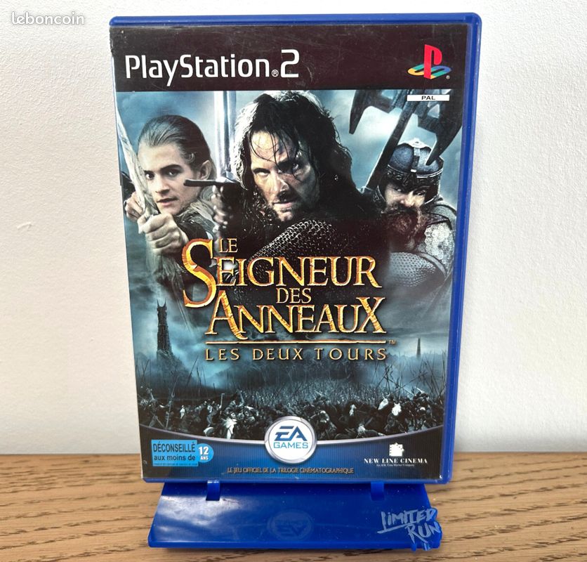 Le Seigneur Des Anneaux : Les Deux Tours – PS2 – PAL – Complet Et Testé