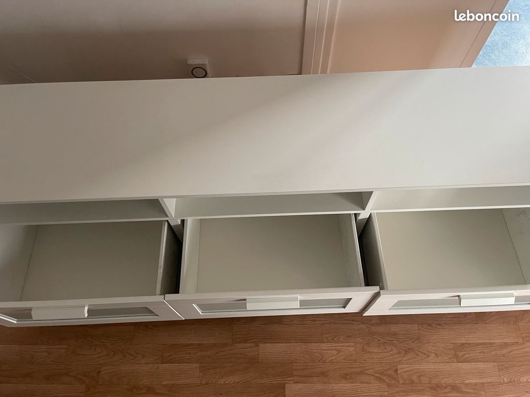 Meuble tv blanc (image 1)