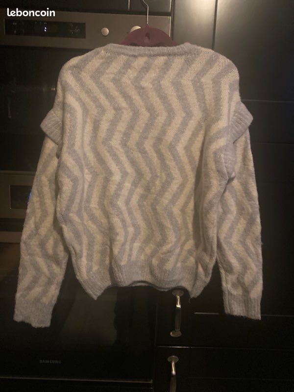 Petit pull tendance Peace n' Love (image 9)